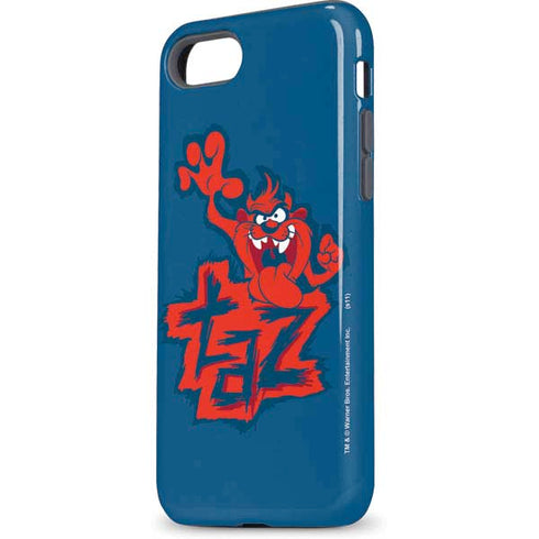 Looney Tunes Tasmanian Devil Blue iPhone 7 Pro Case