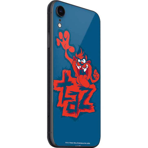 Looney Tunes Tasmanian Devil Blue iPhone SE (2nd & 3rd Gen) Skin