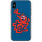 Looney Tunes Tasmanian Devil Blue iPhone X Skin