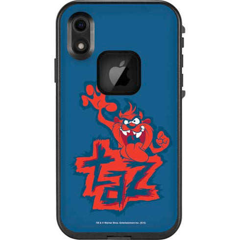 Looney Tunes Tasmanian Devil Blue LifeProof Fre iPhone Skin
