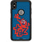 Looney Tunes Tasmanian Devil Blue Otterbox Commuter iPhone Skin