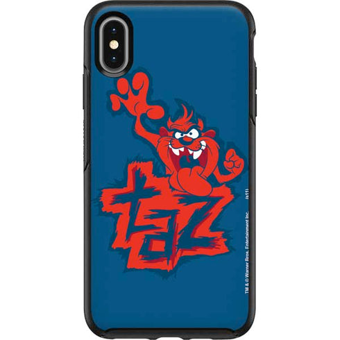Looney Tunes Tasmanian Devil Blue Otterbox Symmetry iPhone Skin