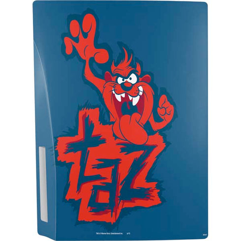 Looney Tunes Tasmanian Devil Blue PS5 Console Skin
