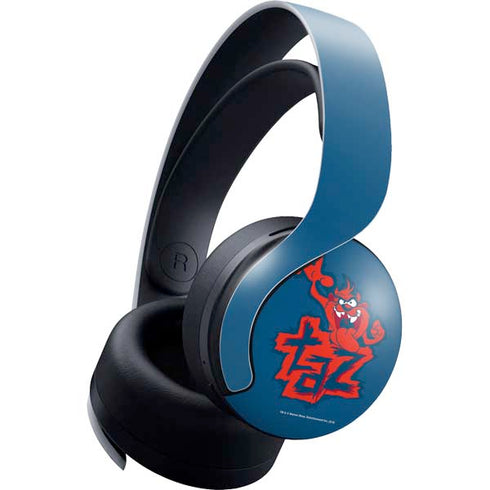 Looney Tunes Tasmanian Devil Blue PULSE 3D Wireless Headset for PS5 Skin