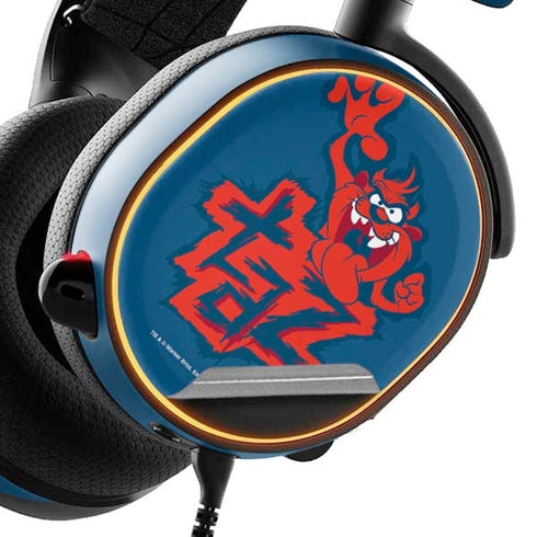 Looney Tunes Tasmanian Devil Blue SteelSeries Arctis 3 Skin
