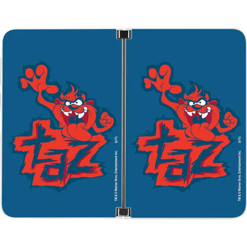 Looney Tunes Tasmanian Devil Blue Surface Duo Skin