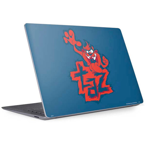 Looney Tunes Tasmanian Devil Blue Surface Laptop 3 13.5in Skin