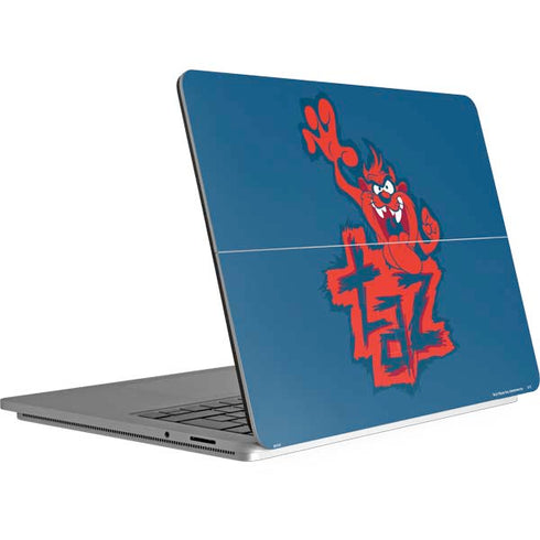 Looney Tunes Tasmanian Devil Blue Surface Laptop Studio Skin