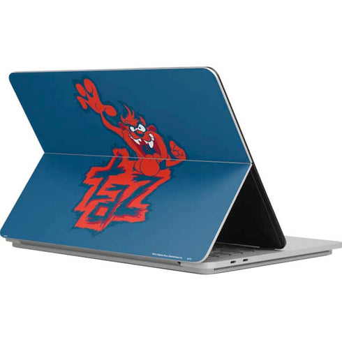 Looney Tunes Tasmanian Devil Blue Surface Laptop Studio Skin