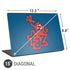 Looney Tunes Tasmanian Devil Blue Universal Laptop 15in (12.2 x 8.8in) Skin