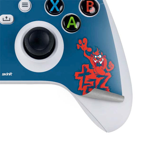 Looney Tunes Tasmanian Devil Blue Xbox Series S Skins