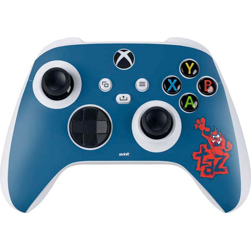 Looney Tunes Tasmanian Devil Blue Xbox Series S Controller Skin