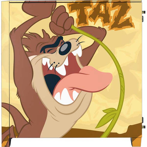 Looney Tunes Tasmanian Devil Rope Swing Corsair 4000D Tempered Glass Mid-Tower ATX Case Skin