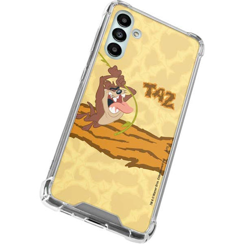 Looney Tunes Tasmanian Devil Rope Swing Galaxy A13 5G Clear Case