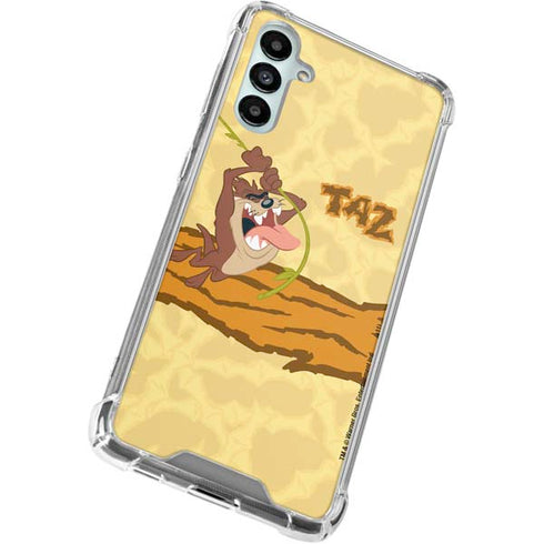 Looney Tunes Tasmanian Devil Rope Swing Galaxy A15 5G Clear Case
