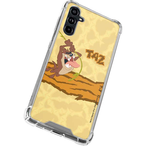 Looney Tunes Tasmanian Devil Rope Swing Galaxy A54 5G Clear Case