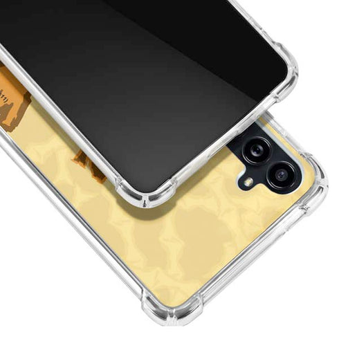 Looney Tunes Tasmanian Devil Rope Swing Galaxy A54 5G Clear Case