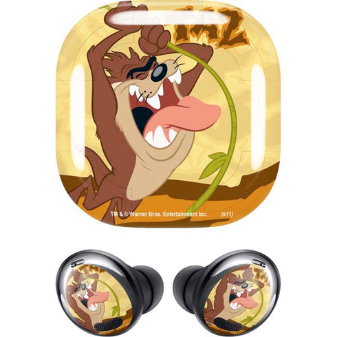 Looney Tunes Tasmanian Devil Rope Swing Galaxy Buds Pro Skin