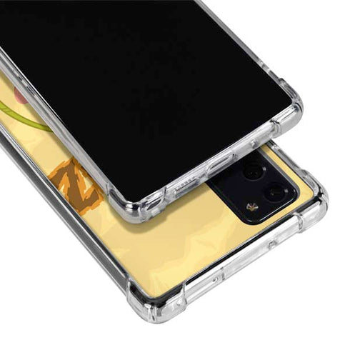 Looney Tunes Tasmanian Devil Rope Swing Galaxy Note20 5G Clear Case