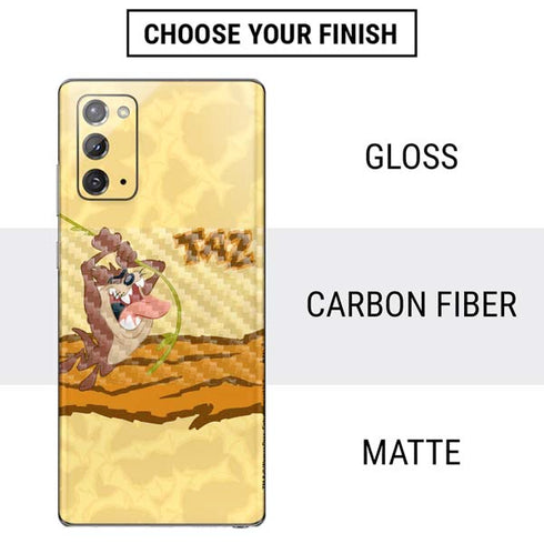 Looney Tunes Tasmanian Devil Rope Swing Galaxy Note20 5G Skin