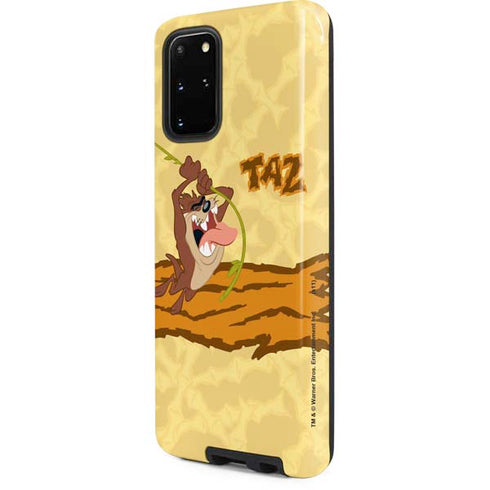 Looney Tunes Tasmanian Devil Rope Swing Galaxy S20 Plus Pro Case