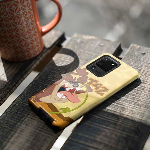 Looney Tunes Tasmanian Devil Rope Swing Galaxy S20 Ultra 5G Pro Case