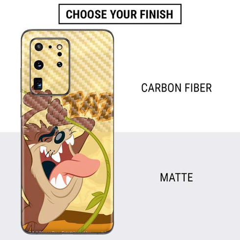 Looney Tunes Tasmanian Devil Rope Swing Galaxy S20 Ultra 5G Skin