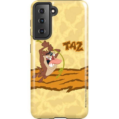 Looney Tunes Tasmanian Devil Rope Swing Galaxy S21 5G Pro Case