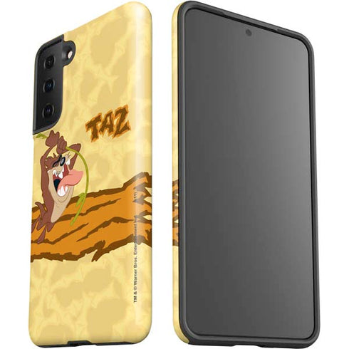 Looney Tunes Tasmanian Devil Rope Swing Galaxy S21 FE Pro Case