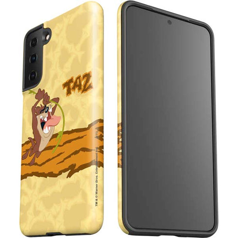 Looney Tunes Tasmanian Devil Rope Swing Galaxy S21 Plus 5G Pro Case