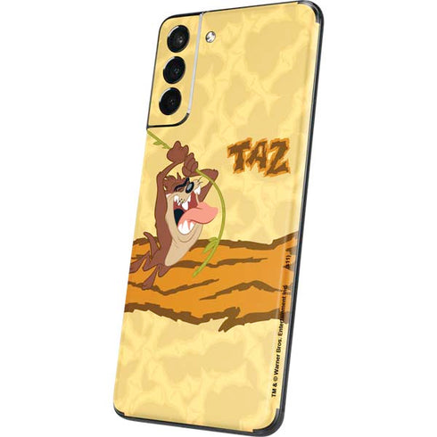 Looney Tunes Tasmanian Devil Rope Swing Galaxy S21 Plus 5G Skin