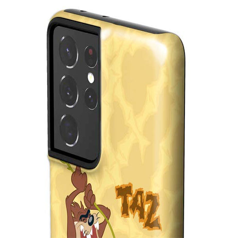 Looney Tunes Tasmanian Devil Rope Swing Galaxy S21 Ultra 5G Pro Case