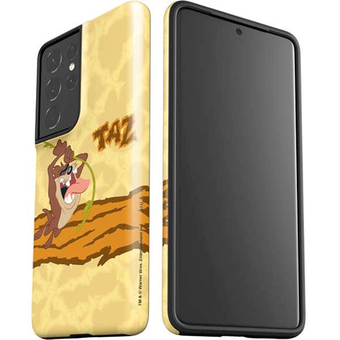Looney Tunes Tasmanian Devil Rope Swing Galaxy S21 Ultra 5G Pro Case