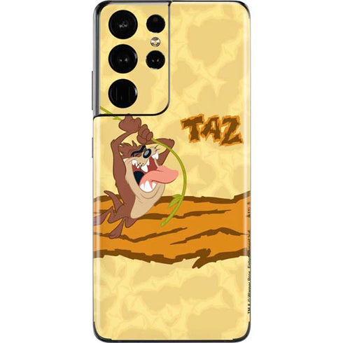 Looney Tunes Tasmanian Devil Rope Swing Galaxy S21 Ultra 5G Skin