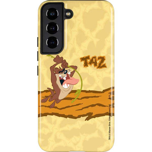 Looney Tunes Tasmanian Devil Rope Swing Galaxy S22 Pro Case
