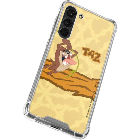 Looney Tunes Tasmanian Devil Rope Swing Galaxy S23 Plus Clear Case