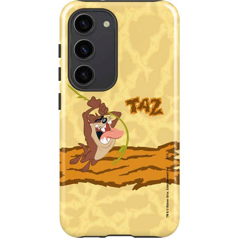 Looney Tunes Tasmanian Devil Rope Swing Galaxy S23 Pro Case