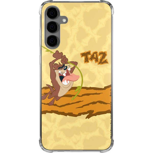 Looney Tunes Tasmanian Devil Rope Swing Galaxy S24 Plus Clear Case