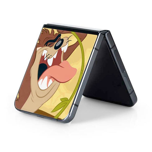 Looney Tunes Tasmanian Devil Rope Swing Galaxy Z Flip5 5G Skin