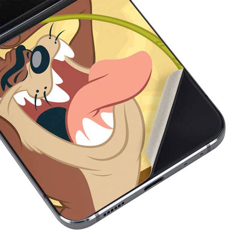 Looney Tunes Tasmanian Devil Rope Swing Galaxy Z Flip5 5G Skin