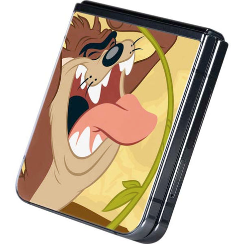 Looney Tunes Tasmanian Devil Rope Swing Galaxy Z Flip5 5G Skin