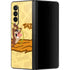 Looney Tunes Tasmanian Devil Rope Swing Galaxy Z Fold3 5G Skin