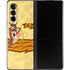 Looney Tunes Tasmanian Devil Rope Swing Galaxy Z Fold3 5G Skin