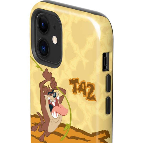 Looney Tunes Tasmanian Devil Rope Swing iPhone 12 Impact Case