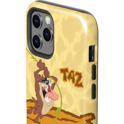 Looney Tunes Tasmanian Devil Rope Swing iPhone 12 Pro Impact Case
