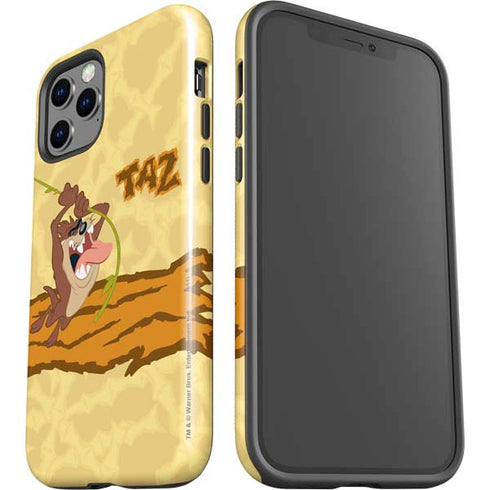 Looney Tunes Tasmanian Devil Rope Swing iPhone 12 Pro Impact Case