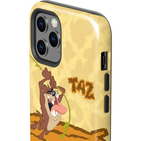 Looney Tunes Tasmanian Devil Rope Swing iPhone 12 Pro Max Impact Case