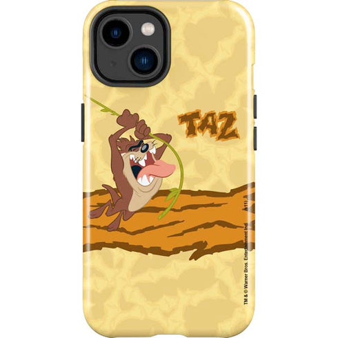 Looney Tunes Tasmanian Devil Rope Swing iPhone 15 Plus Impact Case