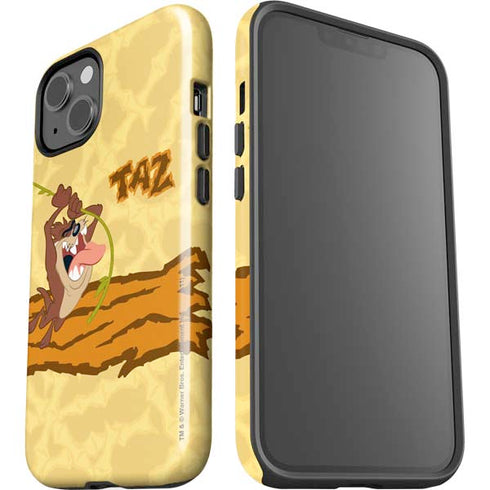 Looney Tunes Tasmanian Devil Rope Swing iPhone 15 Plus Impact Case