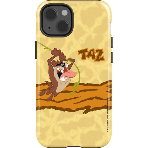 Looney Tunes Tasmanian Devil Rope Swing iPhone 15 Impact Case